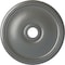 Ekena Millwork Theia Ceiling Medallion (Fits Canopies up to 6 3/4"), Hnd-Painted Silver, 24"OD x 3 5/8"ID x 1 3/4"P CM24THSLS - alternate 1